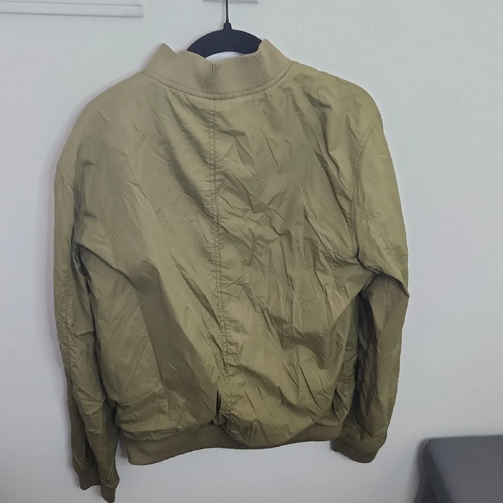 H&M Khaki Bomber Jacket - Picture 3 of 3